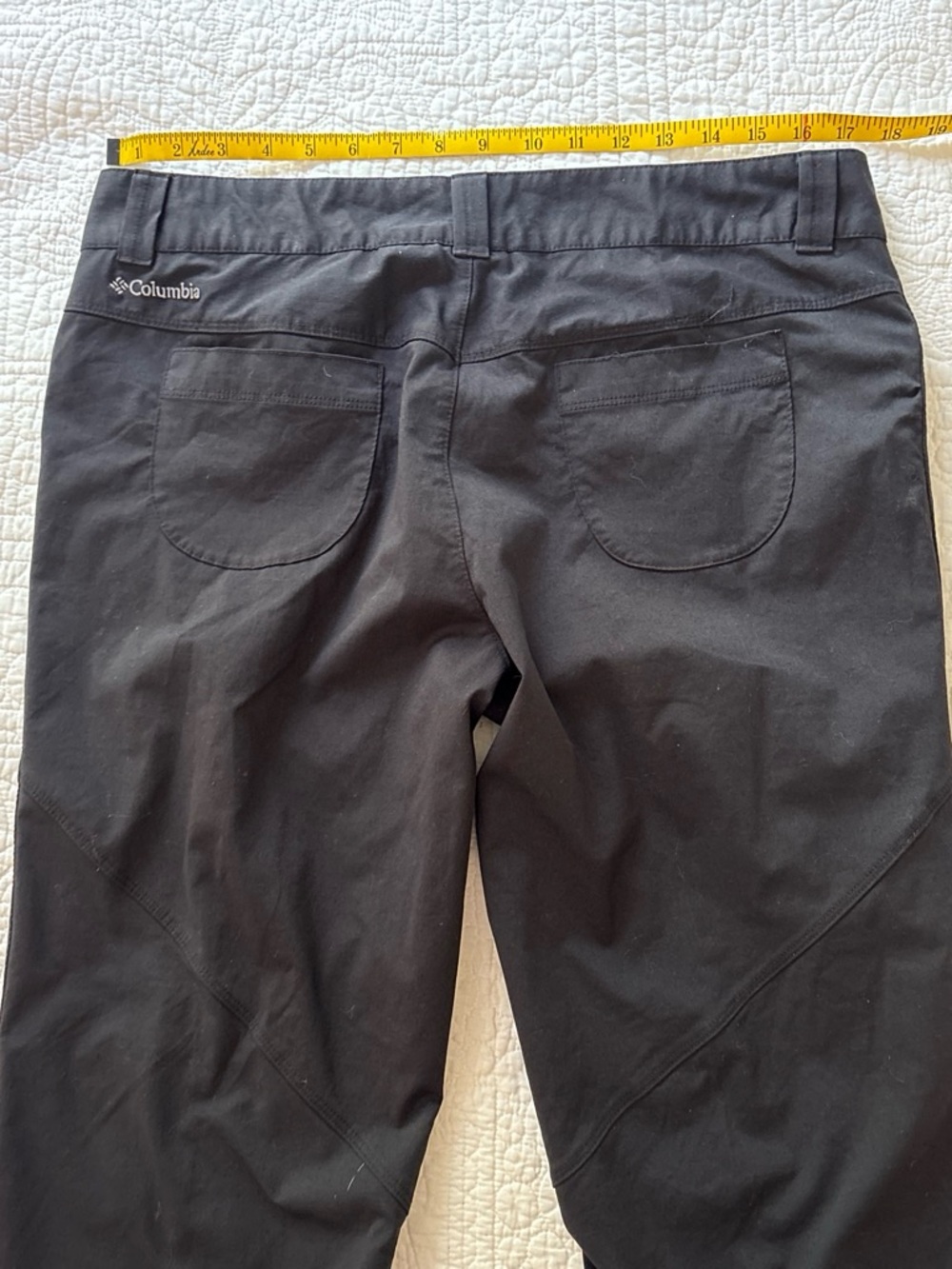 Columbia Black Boot Cut Active Pants - Picture 3 of 6